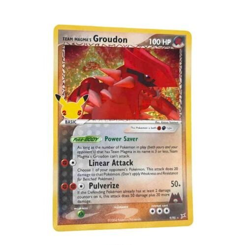 Pokemon TCG Celebrations Groudon 9/95