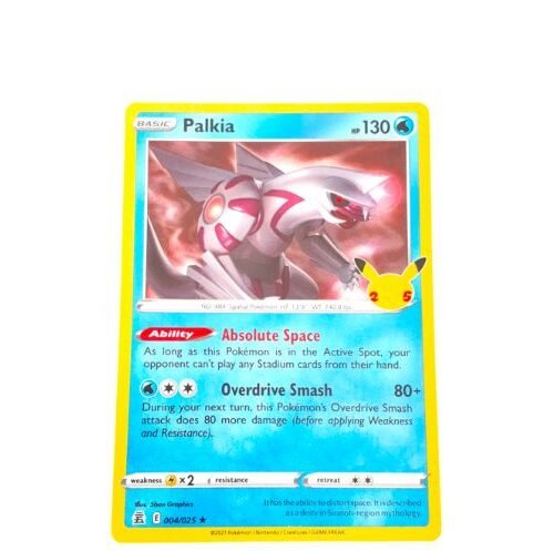 Pokemon TCG Celebrations Palkia 4/25