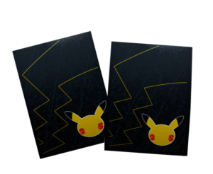 Pokemon TCG Celebration Pikachu sleeves zwart