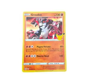 Pokemon TCG Celebrations Groudon 17/25