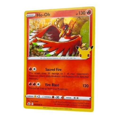 Pokemon TCG Celebrations Ho-Oh 1/25