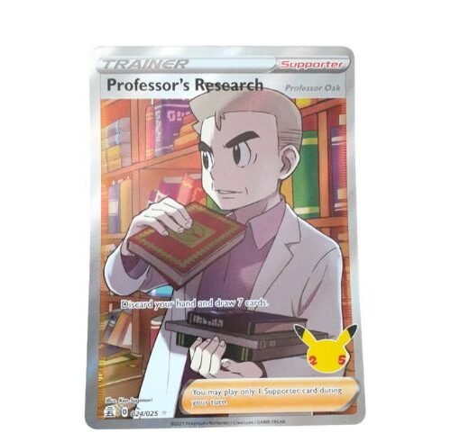 Pokemon TCG Celebrations Professor's Research 24/25