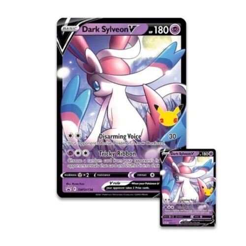 Pokemon TCG Dark Sylveon V Jumbo Pokemonkaart