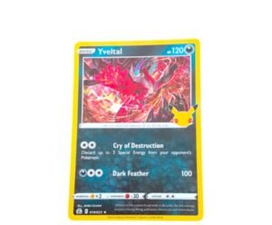 Pokemon TCG Celebrations Yveltal 19/25