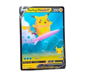 Pokemon TCG Celebrations Surfing Pikachu V 8/25