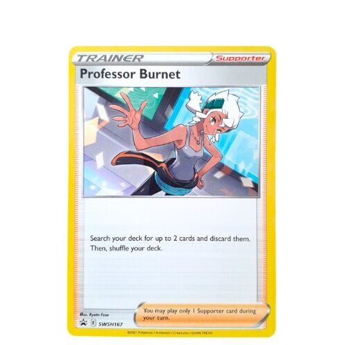 Pokemon TCG Promo Profesor Burnet SWSH167