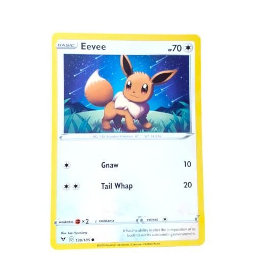 Pokemon TCG Vivid Voltage Eevee 130/185