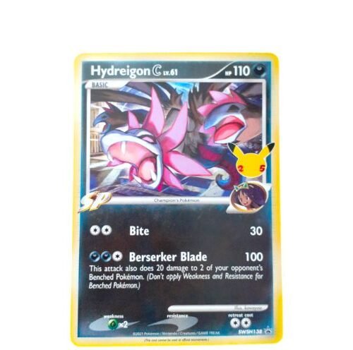 Pokemon TCG Promo Hydreigon C lv 61 SWSH138