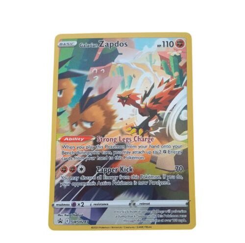 Pokémon TCG promo Galarian Zapdos SWSH283