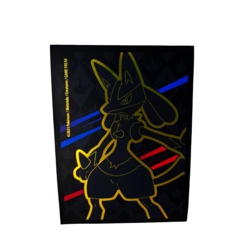 Pokémon TCG Crown Zenith Lucario sleeves