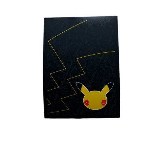 Pokemon TCG Celebration Pikachu sleeves zwart losse sleeve
