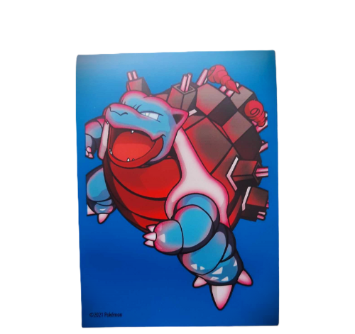 Pokemon TCG Blastoise vmax Gigantamax losse sleeve
