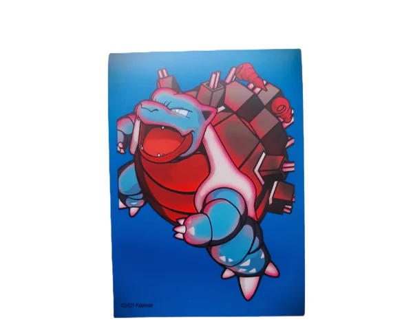 Pokemon TCG Blastoise vmax Gigantamax losse sleeve