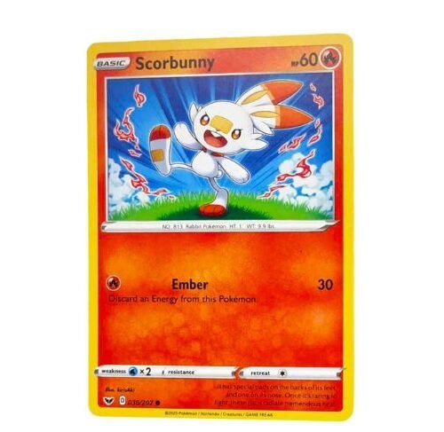 Pokemon TCG Sword en Shield Scorbunny 30/202