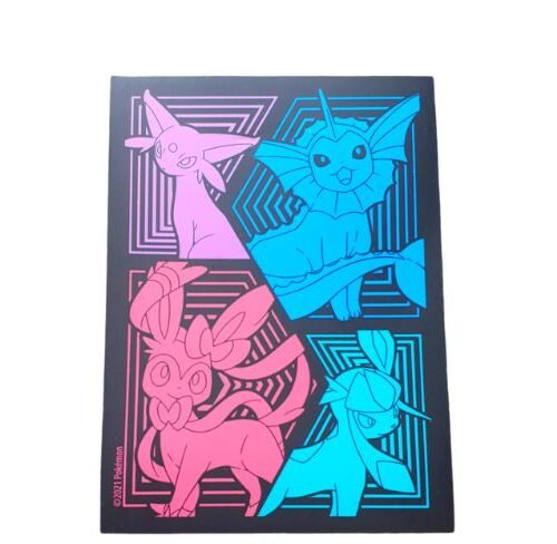 Pokemon TCG Evolving Skies Vaporeon Sylveon Espeon Glaceon sleeves