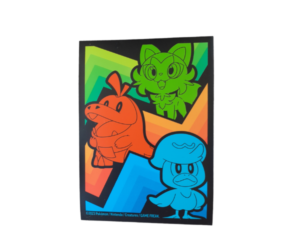 Pokemon TCG Paldea Evolved Sprigatito, Fuecoco en Quaxly sleeves