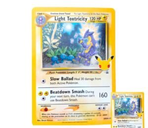 Pokemon TCG Light Toxtricity SWSH 137 Jumbo Pokemonkaart