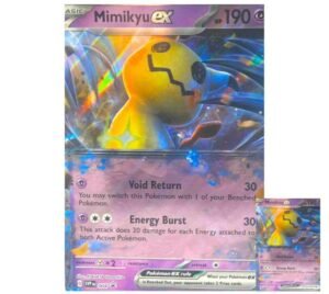 Pokemon TCG Mimikyu ex Jumbo Pokemonkaart