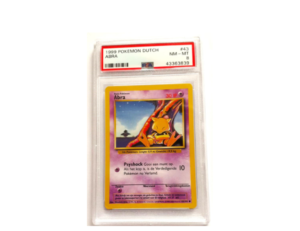 Nederlandse Abra Base Set PSA 8