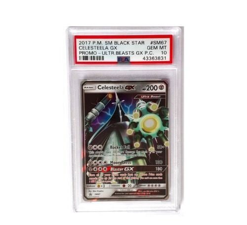 Celesteela GX Black Star Promo PSA 10