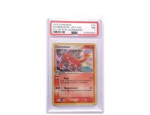 Charmeleon reverse holo ex Crystal Guardians PSA 7