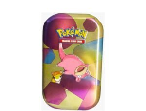 Lege mini tin met Slowpoke, vooraanzicht