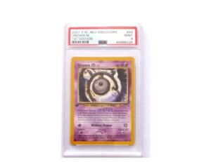 Unown M eerste editie Neo Discovery PSA 9