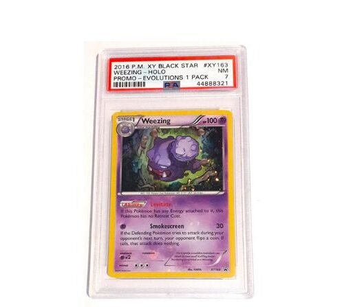 Weezing XY163 Black Star Promos PSA 7