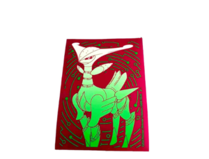 Pokemon TCG Temporal Forces Iron Leaves sleeves