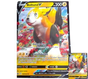 Boltund V SWSH 219 Jumbo Pokemonkaart