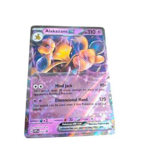 Pokemon Alakazam EX SVP 050