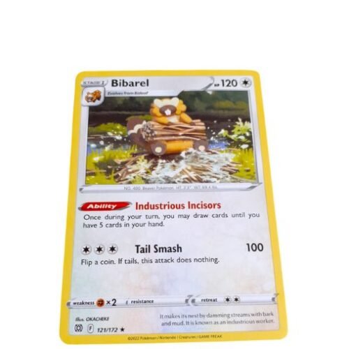 Pokemon TCG Brilliant Stars Bibarel non holo 121/172