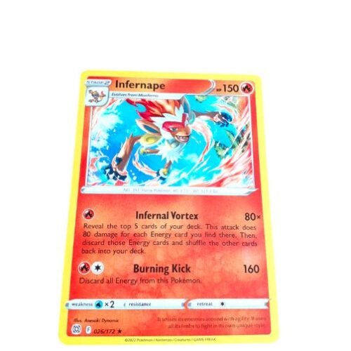 Pokemon TCG Brilliant Stars Infernape non holo 26/172