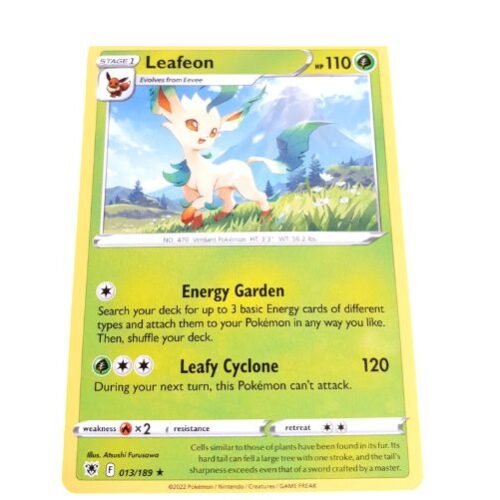 Pokemon TCG Astral Radiance Leafeon 13/189