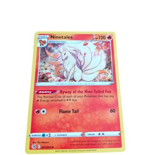 Pokemon TCG Fusion Strike Ninetales 31/264