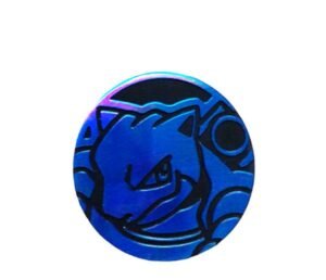 Pokemon blauwe Blastoise munt