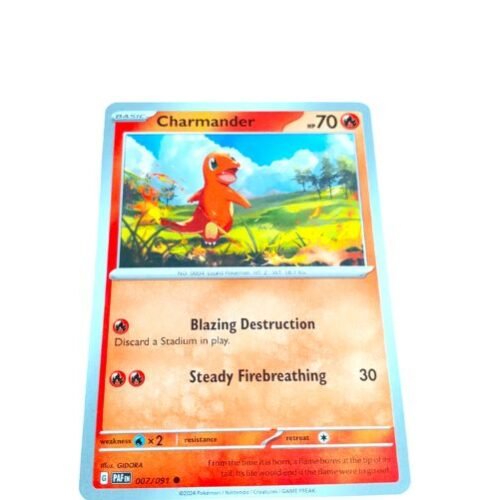 Pokemon TCG Paldean Fates Charmander 7/91