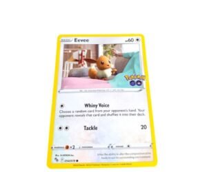 Eevee 054/078 uit Pokémon GO met de aanvallen Whiny Voice en Tackle