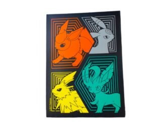 Pokemon TCG Evolving Skies Jolteon Flareon Umbreon Leafeon losse sleeves