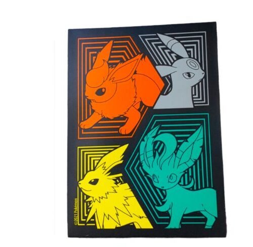 Pokemon TCG Evolving Skies Jolteon Flareon Umbreon Leafeon losse sleeves