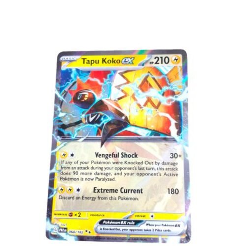 Pokemon Tapu Koko ex Paradox Rift 068/182