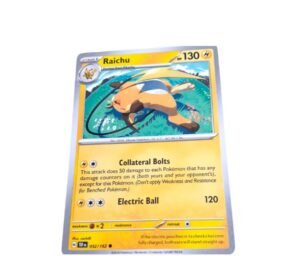 Pokemon TCG Temporal Forces Raichu 52/162