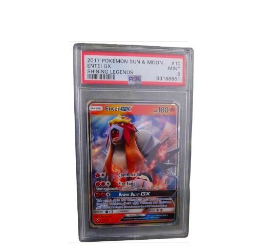 Entei GX Shining Legends PSA 9