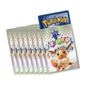 Pokemon Prismatic Evolutions Eevee sleeves
