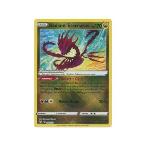 Pokemon Crown Zenith Radiant Eternatus 105/159