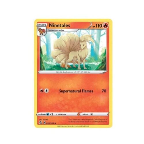 Pokemon TCG Fusion Strike Ninetales 30/264