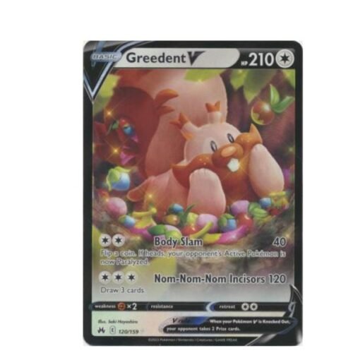Pokemon Shining Fates Greedent V 53/72