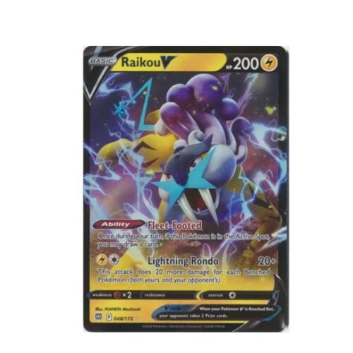 Pokemon Brilliant Stars Raikou V 48/172