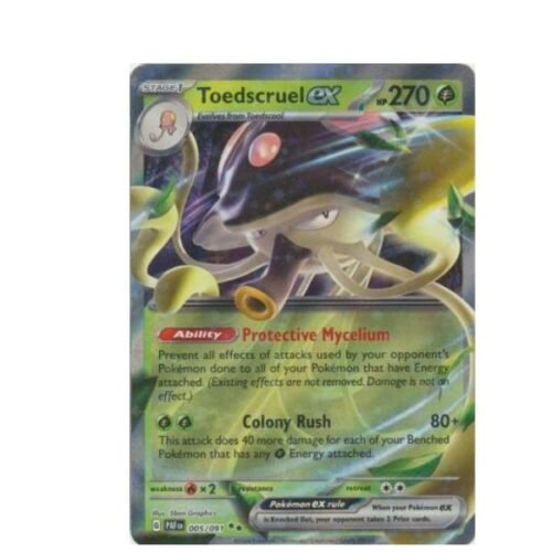 Pokemon TCG Paldean Fates Toedscruel 5/91