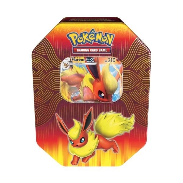 Pokemon TCG Flareon lege tin 1 Pokemon TCG Flareon lege tin